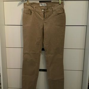 👖Old Navy Corduroy Khaki jeans Sz 4️⃣
